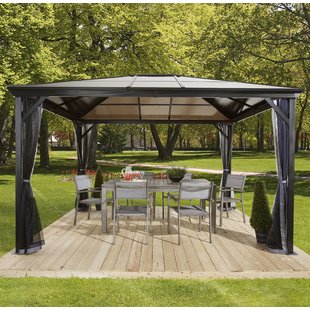 outdoor gazebo verona metal patio gazebo PXDPQRF