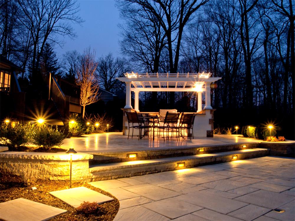 outdoor landscape lighting we create a stunning landscape that can be enjoyed during the day GCKXLFU