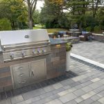 outdoor pavers concrete pavers for easy-to-clean outdoor kitchens in cleveland QWLHJNF