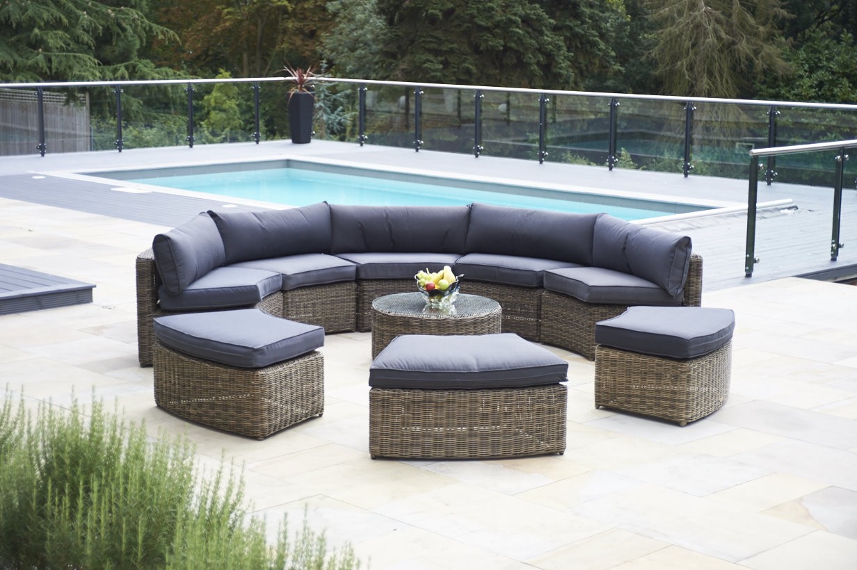 outdoor rattan furniture rattan outdoor lounge furniture rattan look garden furniture poly rattan  garden OBCENHI