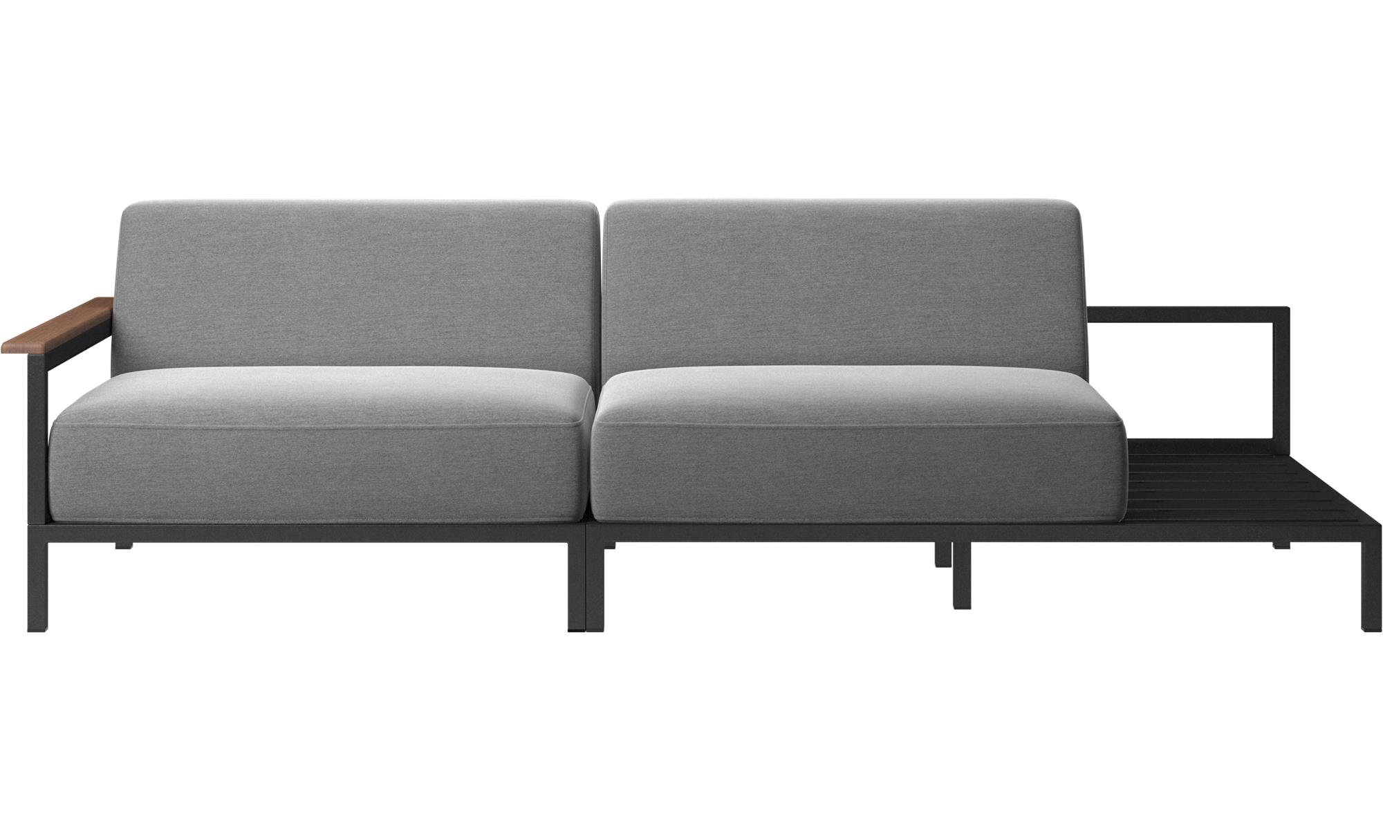 outdoor sofas - rome outdoor sofa - gray - fabric ... YTYRBZT