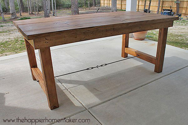 outdoor table diy outdoor dining tables-2 HUIYTUR