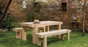 outdoor table the outdoor oak table BVSFNQB