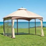 patio canopy massillon 10 ft. x 12 ft. double roof gazebo VDFKTDS