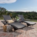 patio chaise lounge oliver u0026 james baishi 3-piece outdoor lounge set ECJGDJD