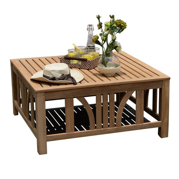 patio coffee table outdoor coffee tables youu0027ll love | wayfair LYYEVVQ