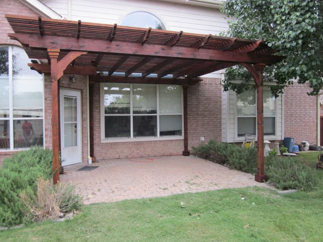 patio cover designs stained cedar lattice patio cover 01 GUPEGLD