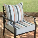 patio cushions striped patio furniture cushions KWNKQSC