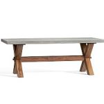 patio dining tables abbott rectangular dining table ... FZICSSC