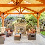 patio fireplace 31 patio fireplaces creating outdoor living room spaces RYYCUVS