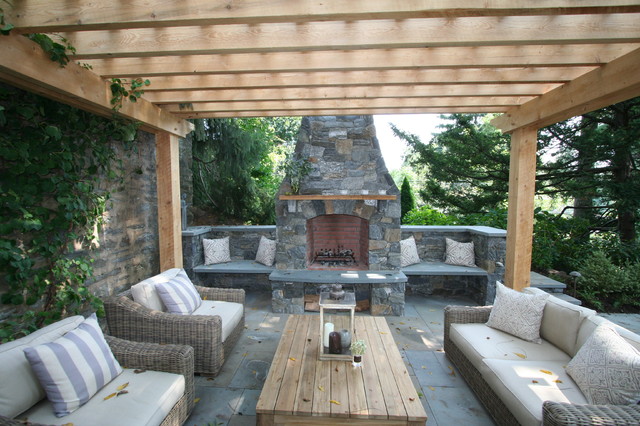 patio fireplace fireplace, patio, pergola traditional-patio QOFVNMC