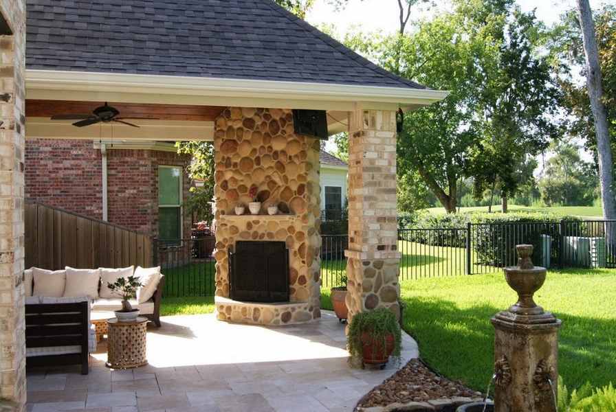 patio fireplace popular covered patio corner fireplaces ideas | creative fireplaces design  ideas JQCVXHF