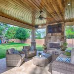 patio fireplace what more perfect time to also install a luxurious covered patio and YWCULWR