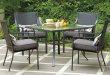 patio furniture sets amazon.com: gramercy home 5 piece patio dining table set: garden u0026 outdoor ZLTESJM