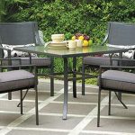 patio furniture sets amazon.com: gramercy home 5 piece patio dining table set: garden u0026 outdoor ZLTESJM