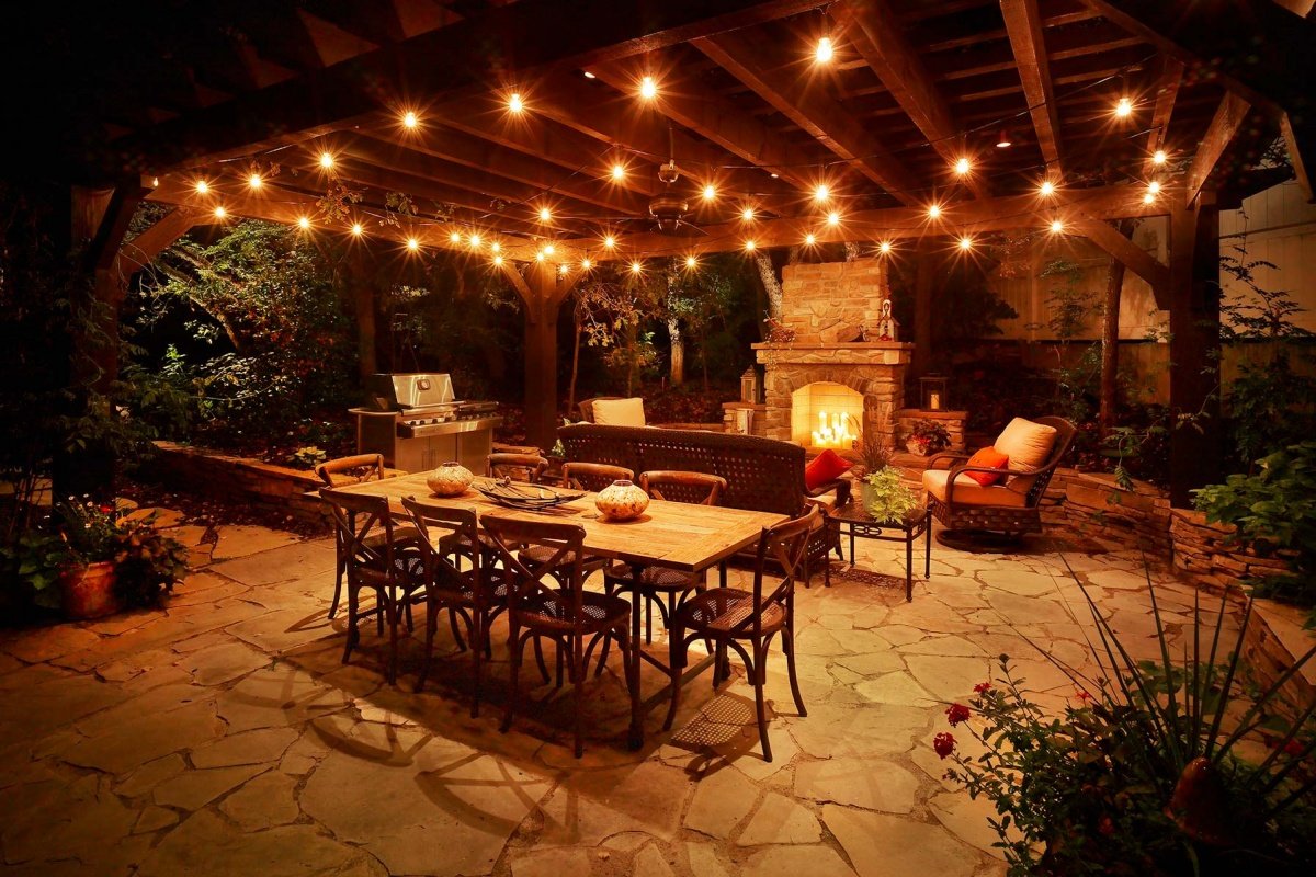 patio lighting ideas IDLMOGF