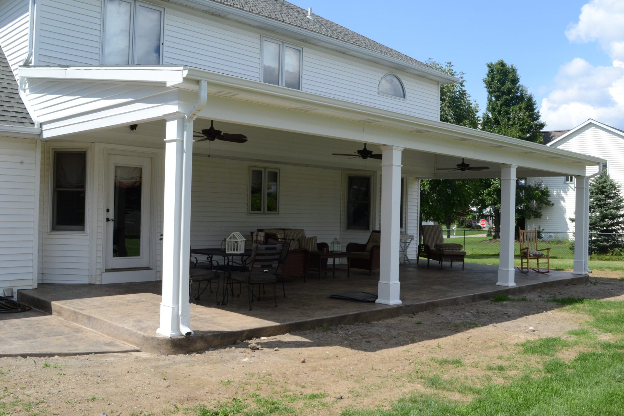 Make it a Functional and
Decorative Patio Roof in your Design