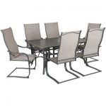 patio sets lucca 7 piece patio dining set AQVIBNC