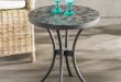 patio side table brie mosaic side table XSRKKBK