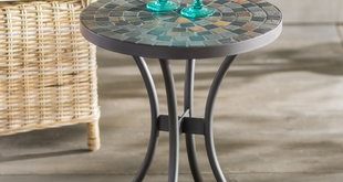 patio side table brie mosaic side table XSRKKBK