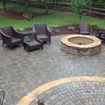 paver patio ideas innovative patio ideas with pavers here39s a raised curved paver patio with CIJLNZU