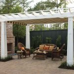 pergola canopy in southern living idea house | shadefx canopies BLSRHXX