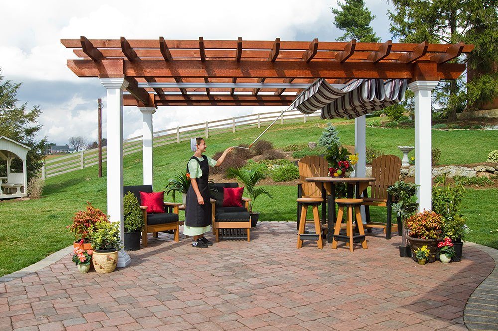 pergola canopy pergola shade canopy | country lane gazebos POXFADX