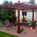 pergola canopy - with retractable canopy 12 x 16 IJTUCCJ