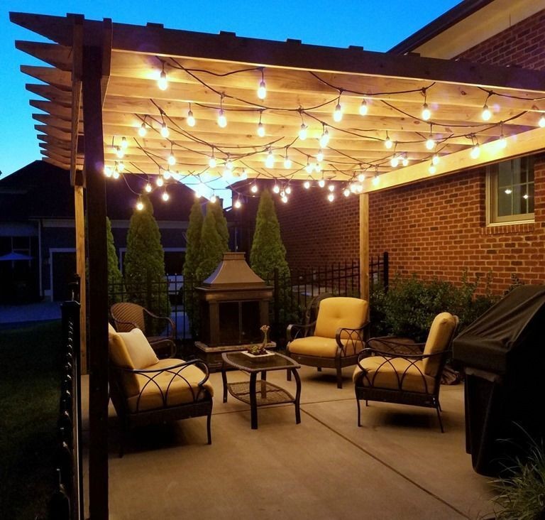 pergola lighting awesome pergola string lights set a romantic mood in your AQOZKAV