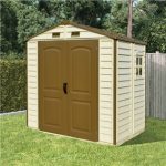 plastic garden shed billyoh daily pro apex plastic shed - vinyl clad double door plastic YAIZEZN