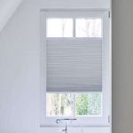 pleated shades cut-to-width white blackout polyester tensioned pleated 1 in. cellular shade  - LFJXKET