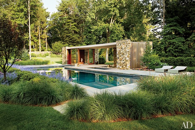 pool house designs a poolhouse in westport, connecticut, designed by new york city  architecture VGQPZUZ