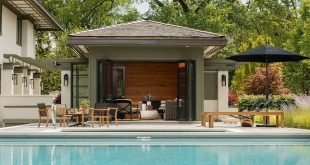 pool house designs how to design a pool house - mansion global KRLANHJ