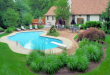 pool landscaping ideas nice idea for inground pool landscaping XKOSGNV