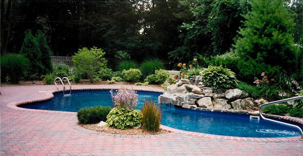 pool landscaping ideas pool landscape design PDGEIGY