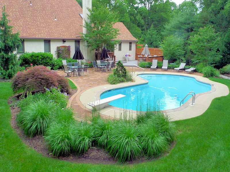 pool landscaping ideas wonderful pool landscape ideas NLXWWXA