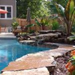 pool landscaping in st. louis GZGSHEL