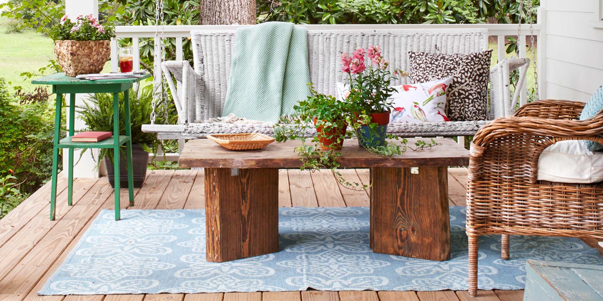 porch and patio decorating ideas NOOZWAX