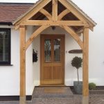 porch canopy bespoke green oak porch front door canopy handmade in shropshire grosvenor VCTYGYP