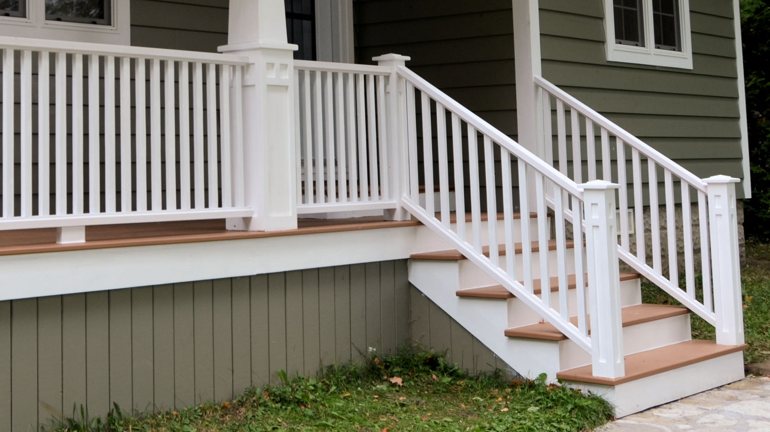 porch railing how to make porch railings - ibuildit.ca ZEFODDC