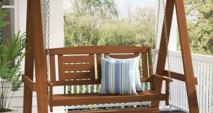 porch swings arianna hardwood hanging porch swing with stand XIMWGEH