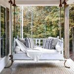 porch swings the best front porch swing styled beautifully with gorgeous textiles  outdoor GAYSLTC