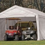 portable carport shelterlogic® canopy enclosure kit YAOAGFG