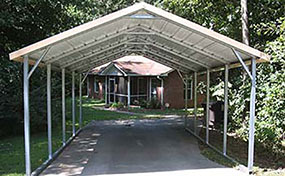 portable carports a-frame box eave style carports WUBQTYF