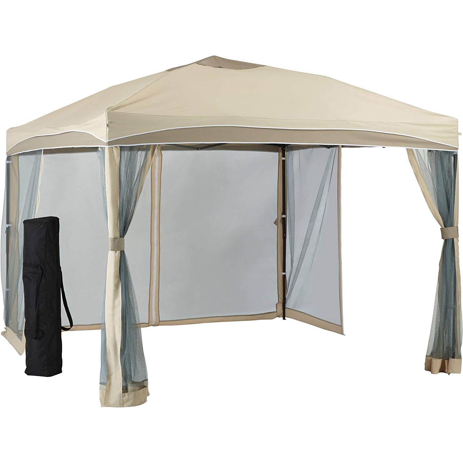 portable gazebo amazon.com : better homes and gardens portable patio gazebo, 10u0027 x 10u0027 LJINOKG