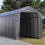 portable storage sheds peak frame portable storage shed 16x40x16 XQXMLOS