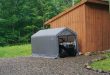 portable storage sheds shelterlogic barn style portable storage shed 6x10x6.5 LSIRINS