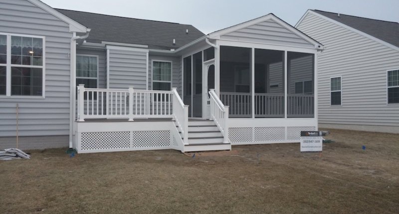 pvc/composite screen porch YFNZQGJ