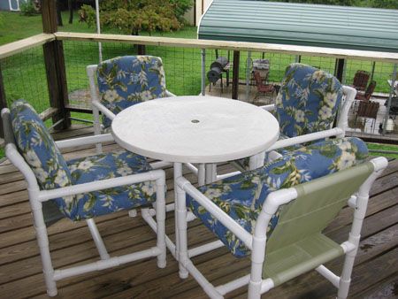 pvc patio furniture pvc patio chair plans free pdf IZXXVYF