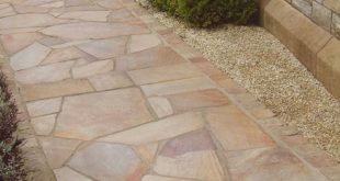 quartzite crazy paving path in surrey VMNZQSC